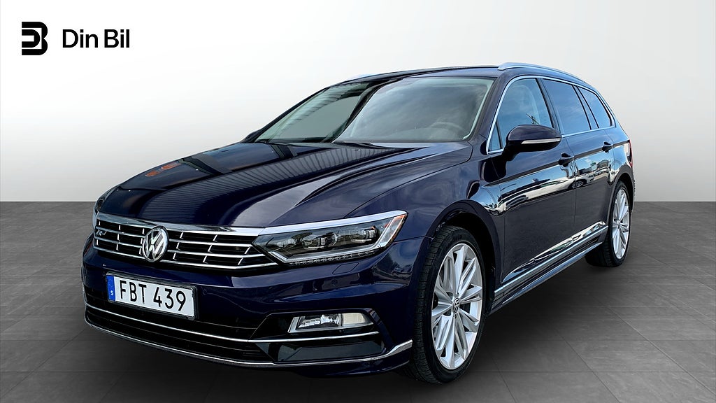 Volkswagen Passat Sportscombi TDI190 4M R-Line/Cockpit/Drag/P-värmare/&