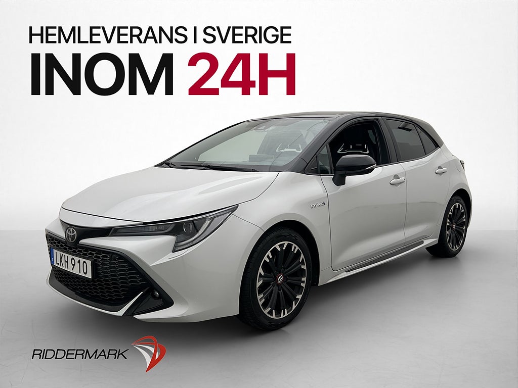 Toyota Corolla Hybrid 122hk GR Sport Kamera Rattvärme Navi