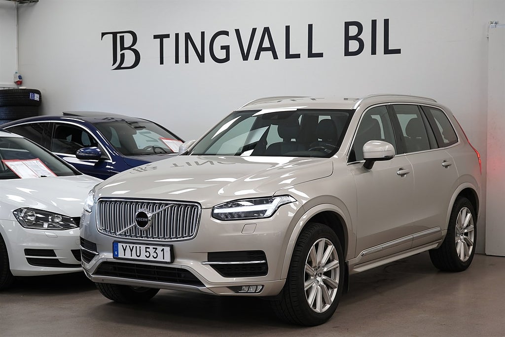 Volvo XC90 D5 AWD INSCRIPTION 7-SITS DRAG GPS VOC B-KAMERA