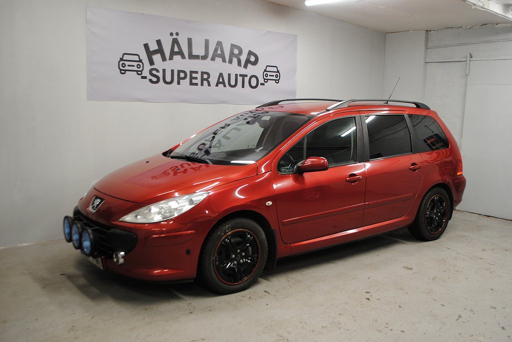 Peugeot 307 Break 2.0 HDi Euro 4/Ny besiktigat/servad/drag