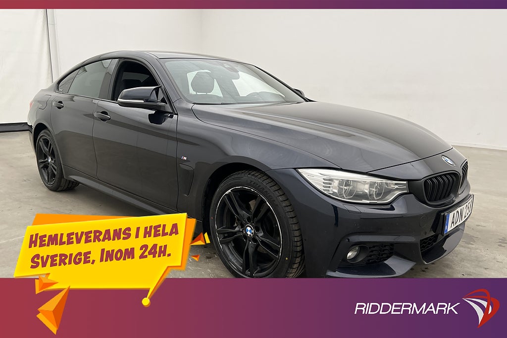 BMW 420 d xDrive GranCoupé M Sport HuD Navi Hifi BLIS 184hk