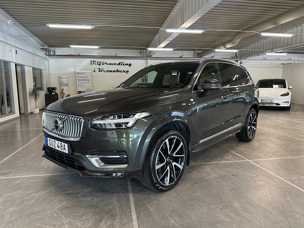 Volvo XC90 B5 AWD Inscription 7-Sits H/K Kyldastolar 360° Pilot 