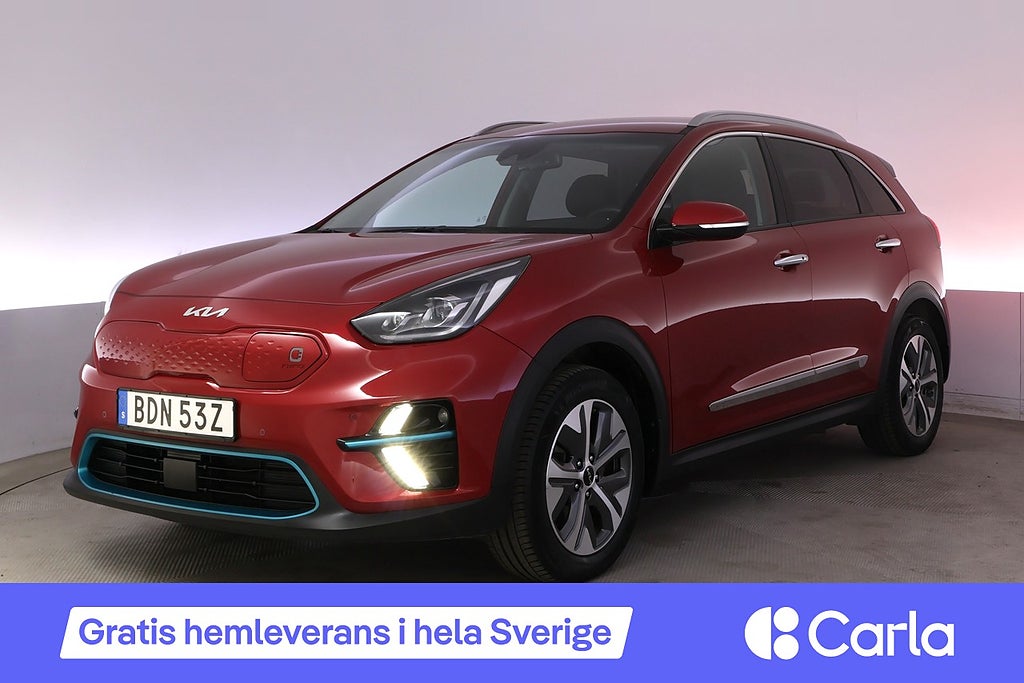 Kia E-Niro 64 kWh Advance Plus Läder BLIS Kamera Elstol Drag