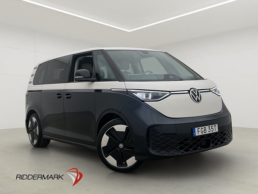 Volkswagen ID. Buzz Style 82 kWh Värm Drag 360° El-Dörr Moms
