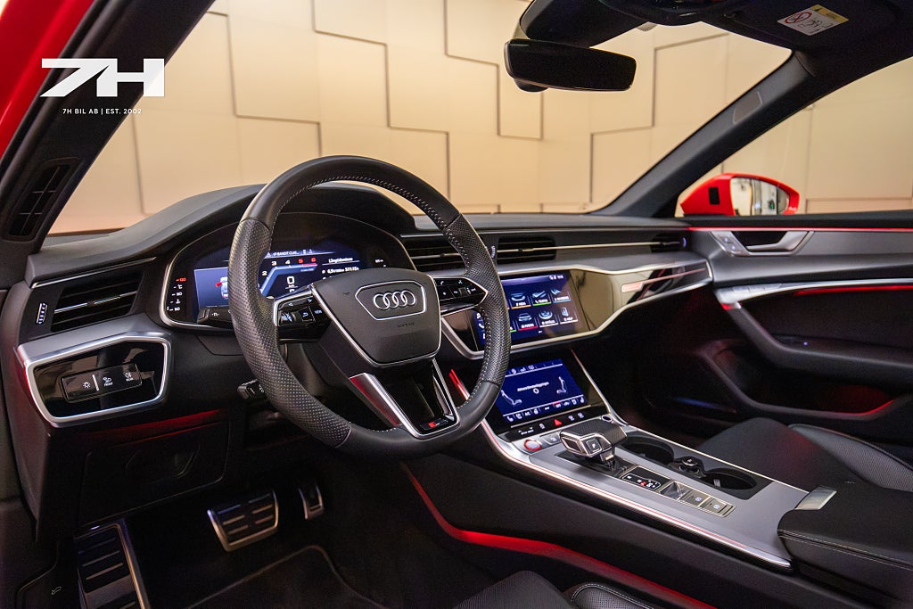Audi S6 350hk Sedan B&O 360°Matrix Massage Vent. Stolar
