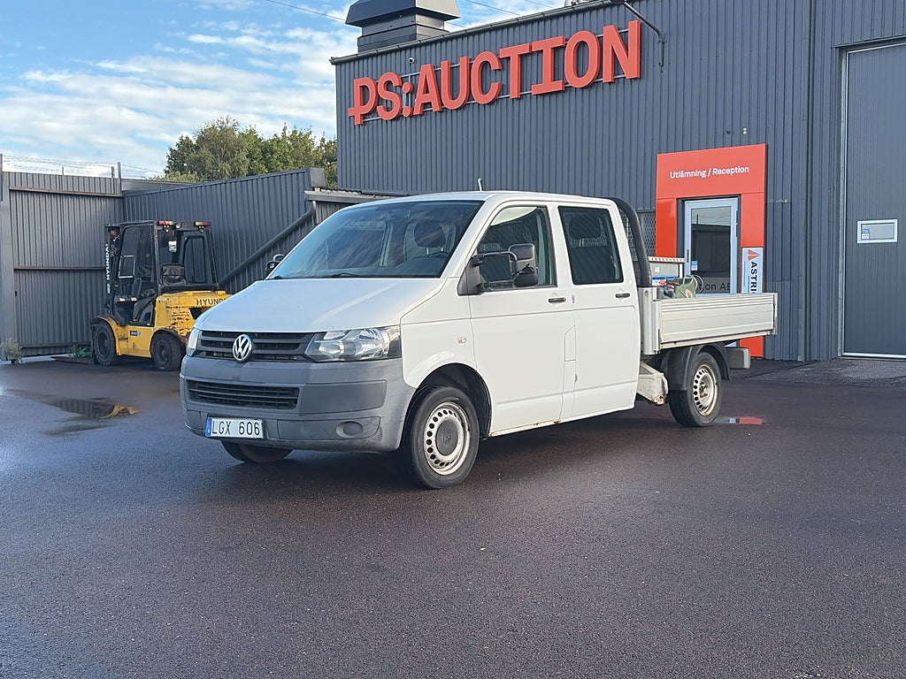 Volkswagen Transporter Chassi Dubbelhytt T28