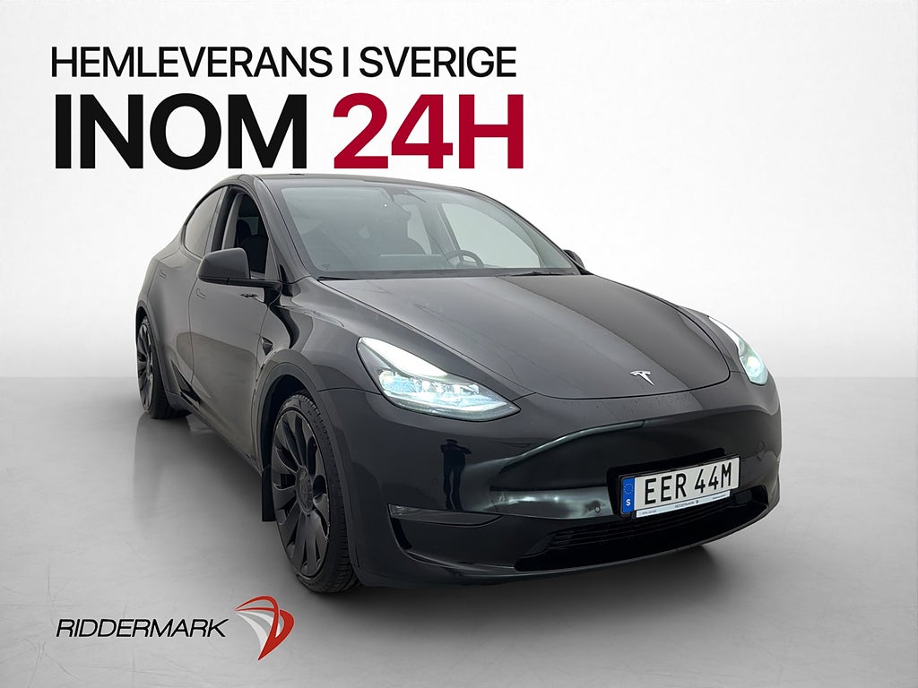 Tesla Model Y Performance Drag Värmepump HW3 Matrix Kamera