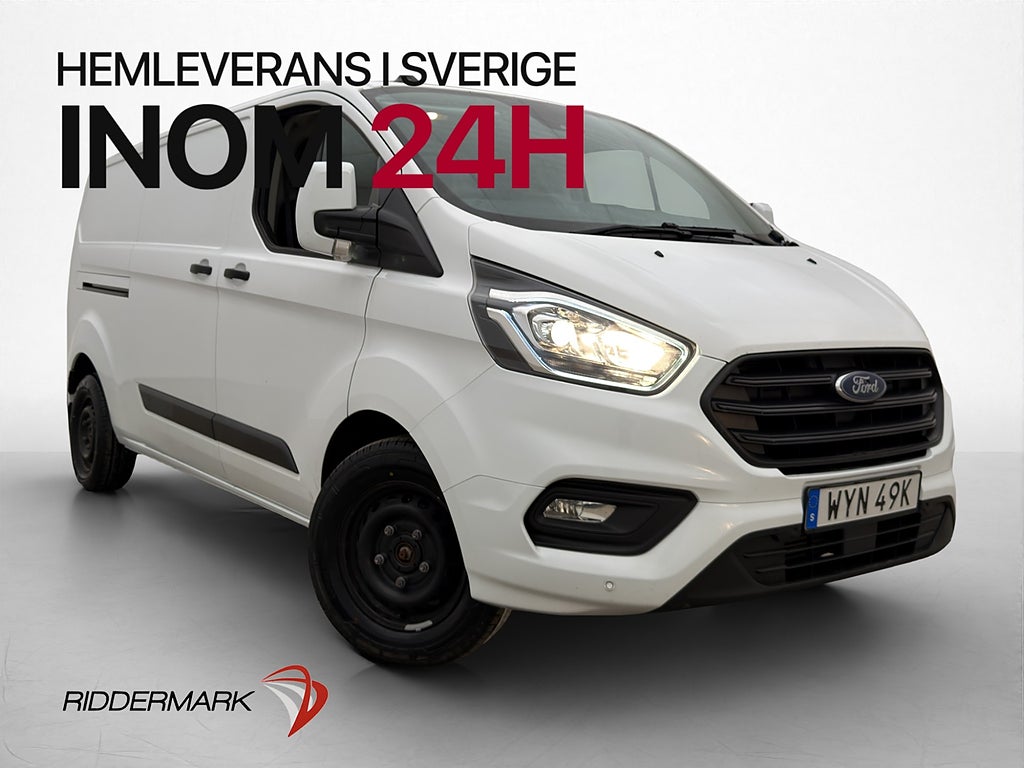 Ford transit-custom L2 Värm Drag Kamera V-Inred CARPLAY Moms