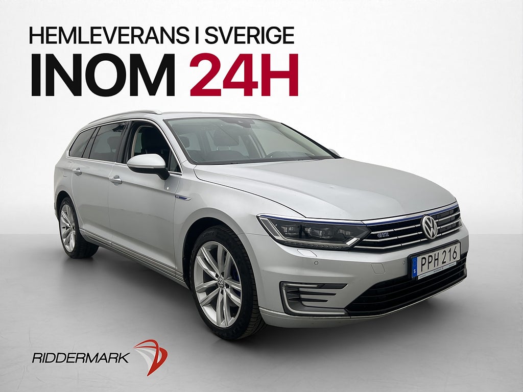 Volkswagen Passat GTE 1.4 TSI 218hk Cockpit Värm Drag Kamera