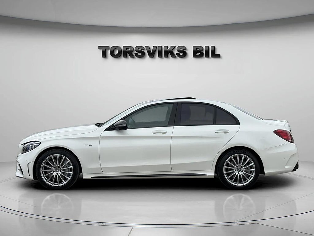 Mercedes-Benz AMG C 43 4MATIC AMG Line Designo Pkt 3500 Mil 1 Ägare - miniatyr 3