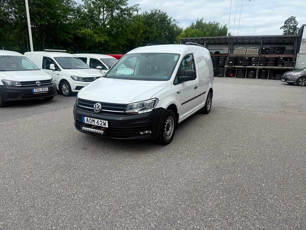 Volkswagen Caddy VAN 2.0TDI BMT EU6 AUT NYBESK/NYSERV M-VÄRM V-HJUL MOMS