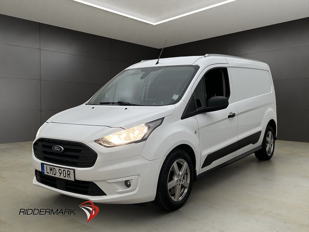 Ford Transit Connect LWB Värmare Drag B-Kamera CARPLAY Moms
