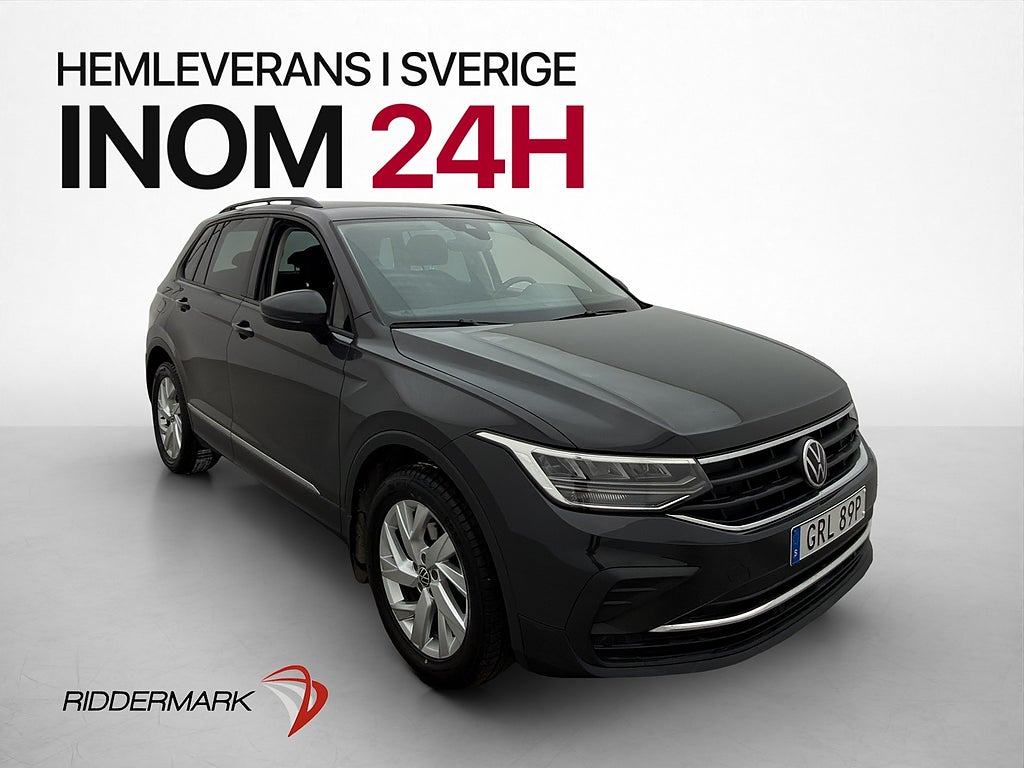 Volkswagen Tiguan 1.5 TSI Kamera Rattvärme P-Sensorer Drag