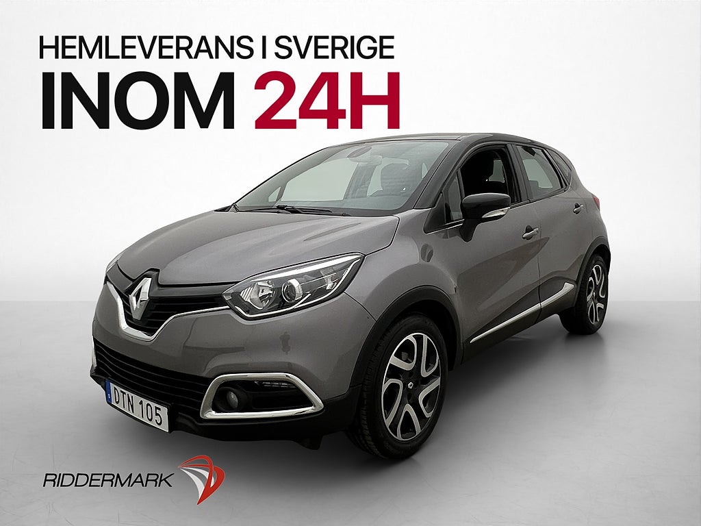 Renault Captur 1.2 TCe 120hk Navigator Bluetooth Farthållare