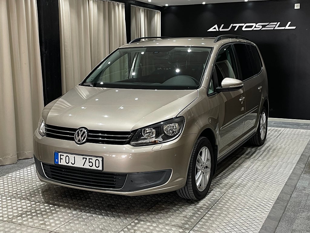 Volkswagen Touran 5-sätes 1.4 TGI EcoFuel Masters Fullservad