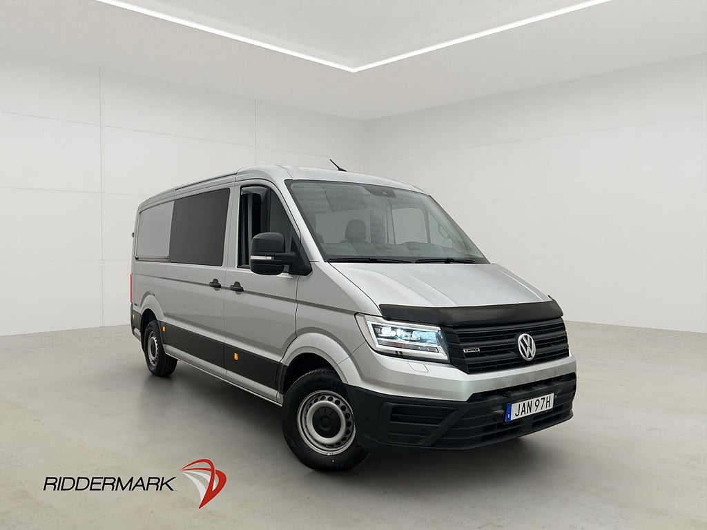 Volkswagen crafter Dubbelhytt L2 4M Värm B-Kam 6-Sits Moms