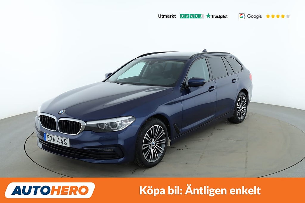 BMW 520 d xDrive Touring Sport Line / Värmare, Rattvärme, Dragkrok