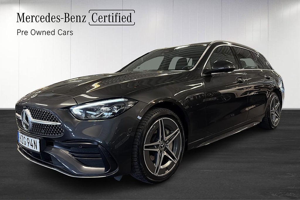 Mercedes-Benz C300 e Moms | AMG Line Advanced | Backkamer...