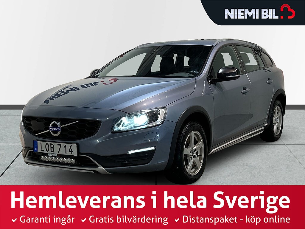 Volvo V60 Cross Country D4 AWD Summum Drag Dvärm Mvärm Psens Skinn SoV