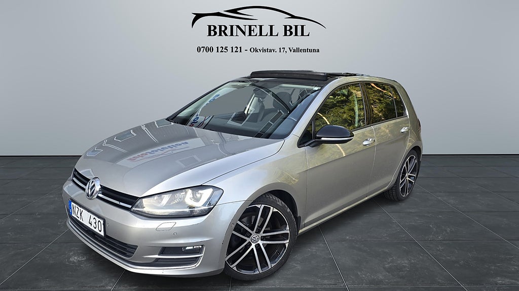 Volkswagen Golf 5-dörrar 1.4 TSI BMT Sekven. PANORAMA NY KAMREM/SERVICE