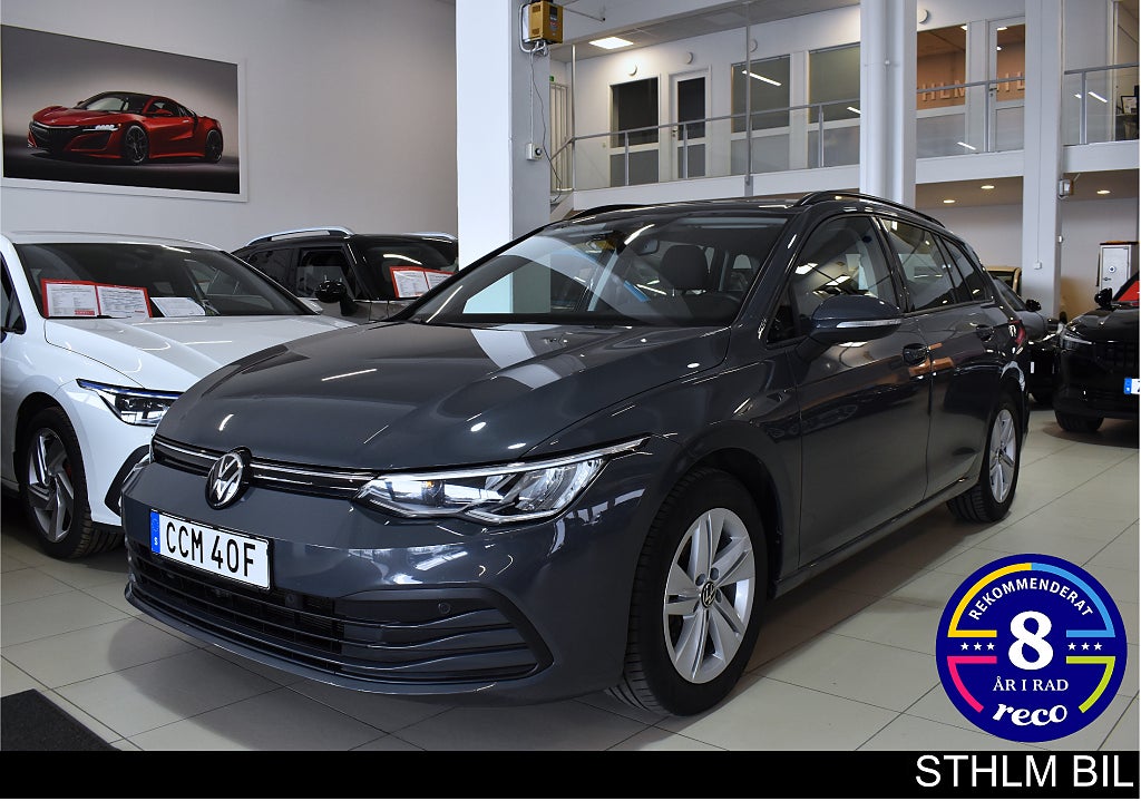 Volkswagen Golf  1.5 eTSI Drag B-kamera Cockpit Värmare 4,95% ränta Mom