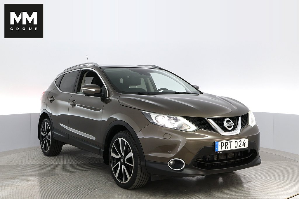 Nissan Qashqai 1.6 dCi/Aut/Tekna/Pano/360-kam/D-Värmare/Navi