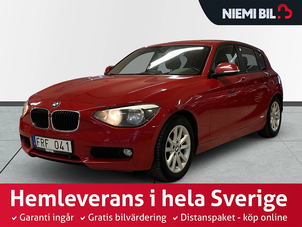 BMW 118 d xDrive 143hk M-värmare Drag P-sens Farthållare S&V