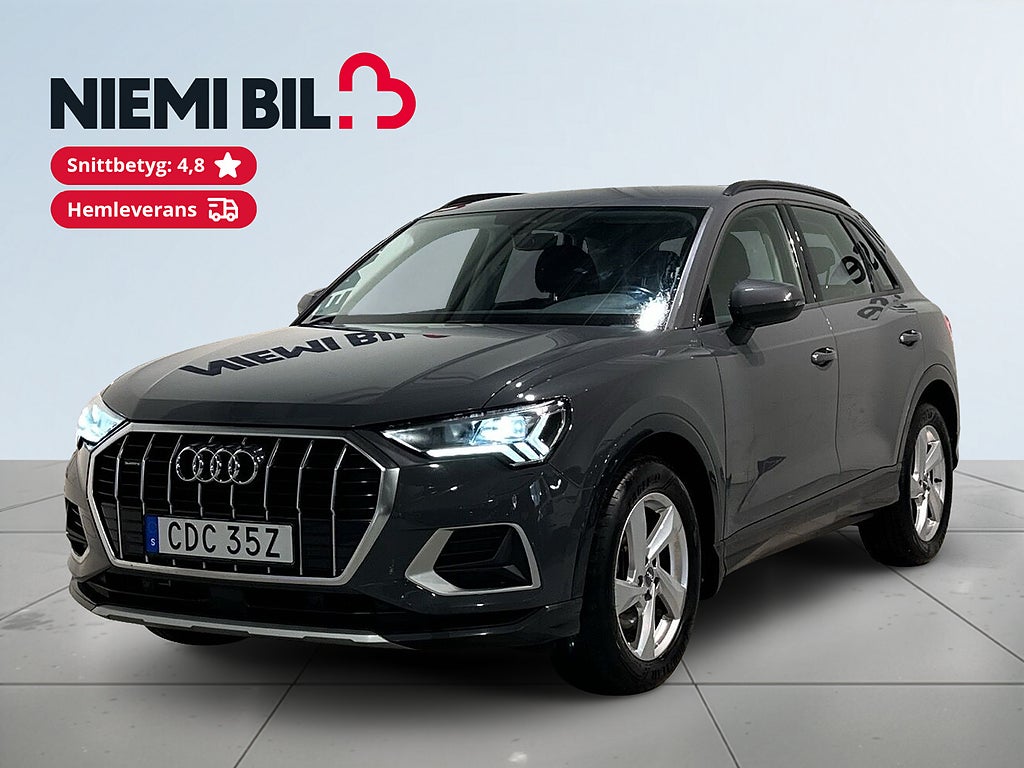 Audi Q3 40 TFSI quattro Proline Advanced Drag Pvärm GPS SoV 
