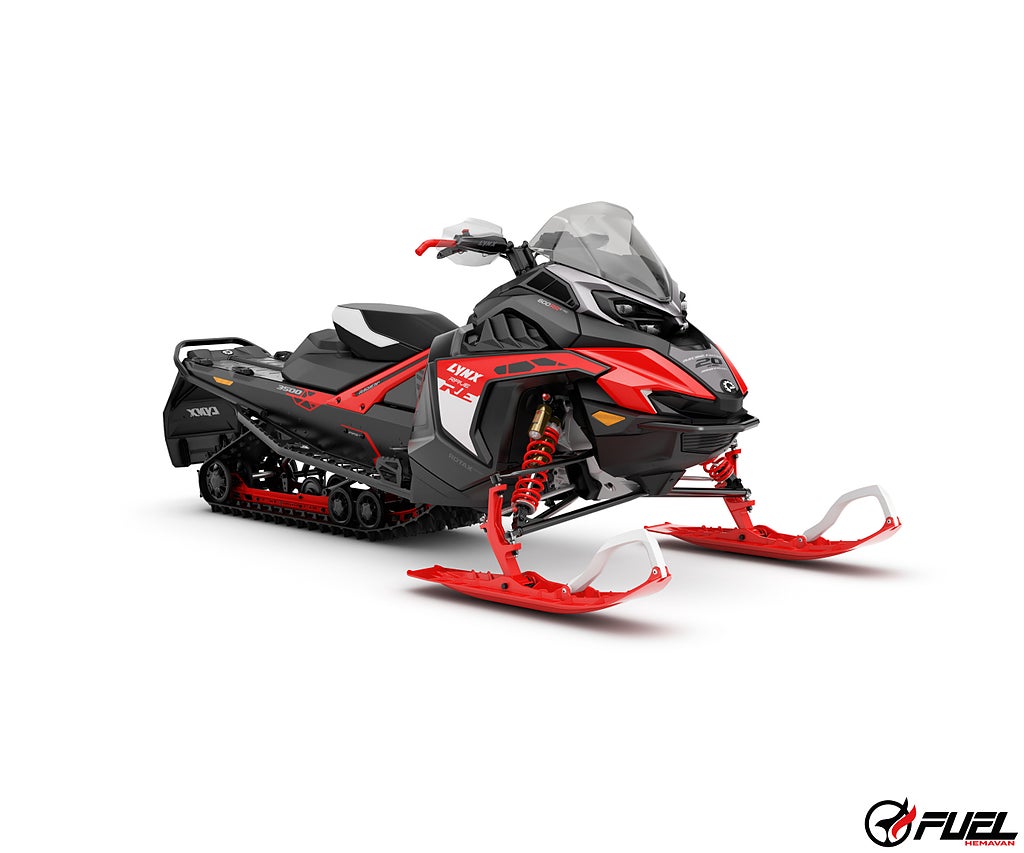 Lynx Rave RE 600RR E-TEC 137in 3500mm 1.6in 41mm Cobra Manual Viper Red / 