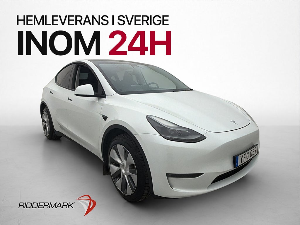 Tesla Model Y Long Range AWD Pano Kamera Värmepump Drag Moms