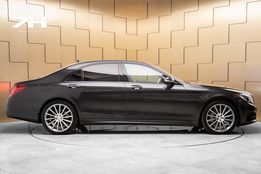 Mercedes-Benz S 350 d Lång 4M AMG / 360 / Burmester® / Sv.Såld