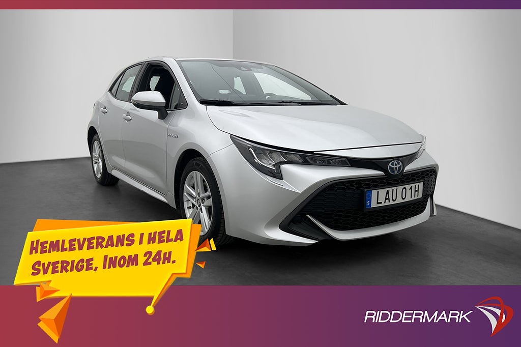 Toyota Corolla Hybrid 122hk Active Kamera Rattvärme Keyless
