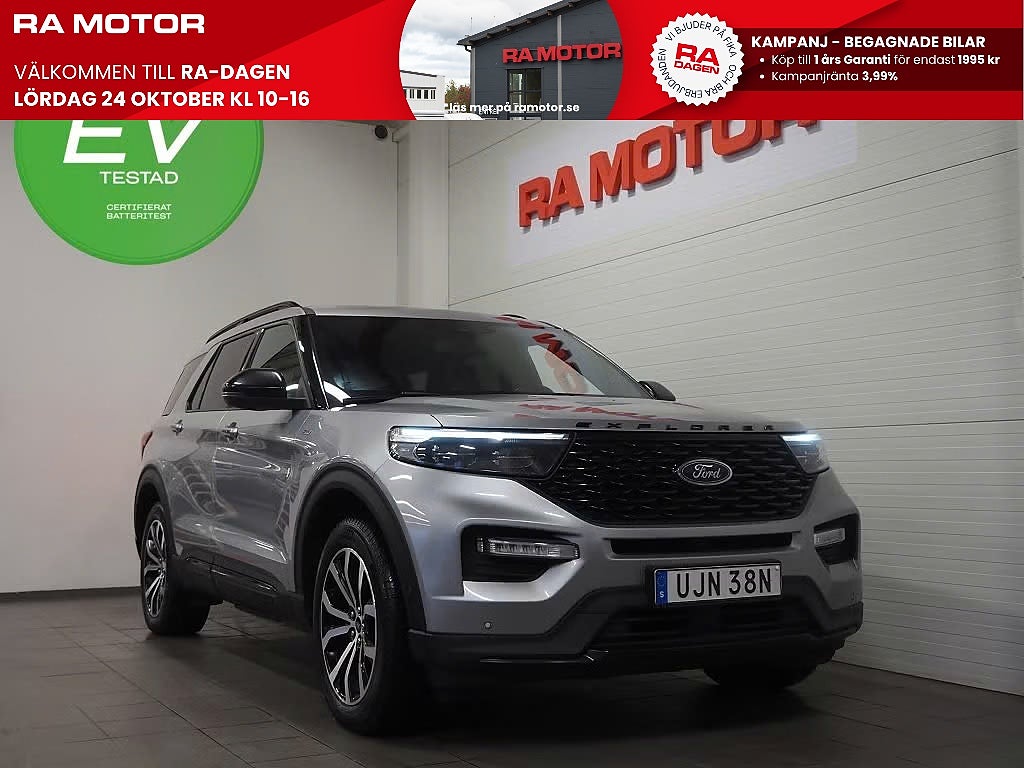 Ford Explorer Plug-In Hybrid ST-Line 360 B&O Drag Navi Skinn 2020