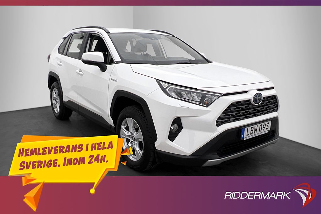 Toyota RAV4 Hybrid AWD-i 222hk Active Kamera Adaptiv-Fart