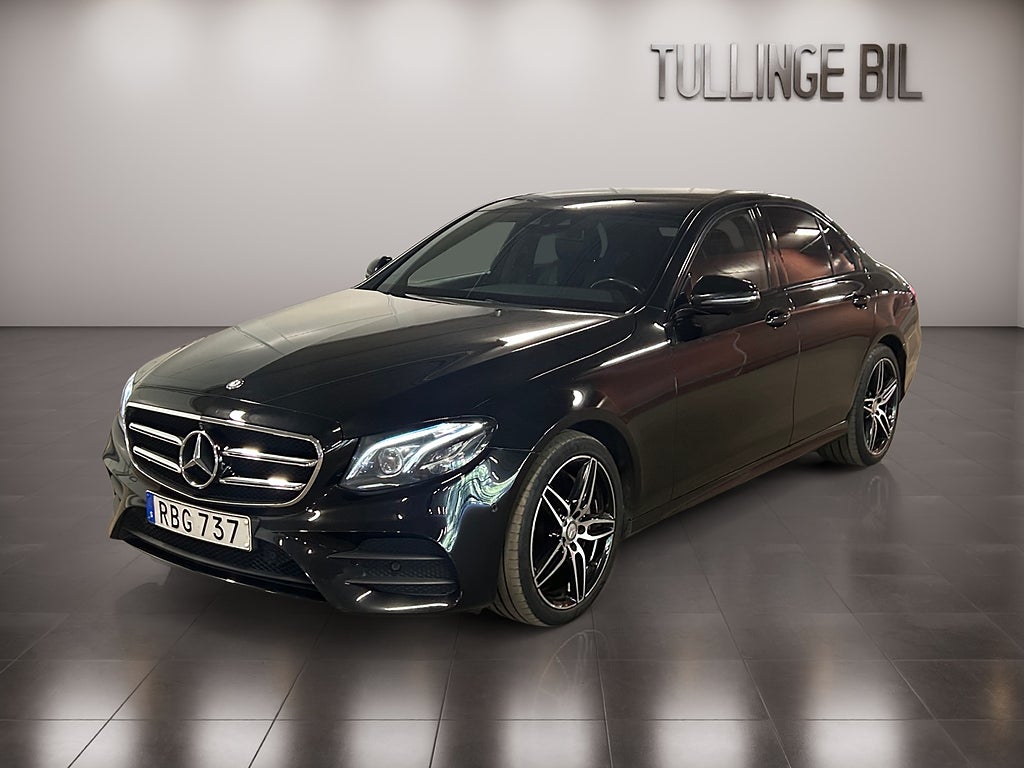 Mercedes-Benz E 220 d 9G Sedan AMG Wide Head-Up 360° Panelbelysning 19"