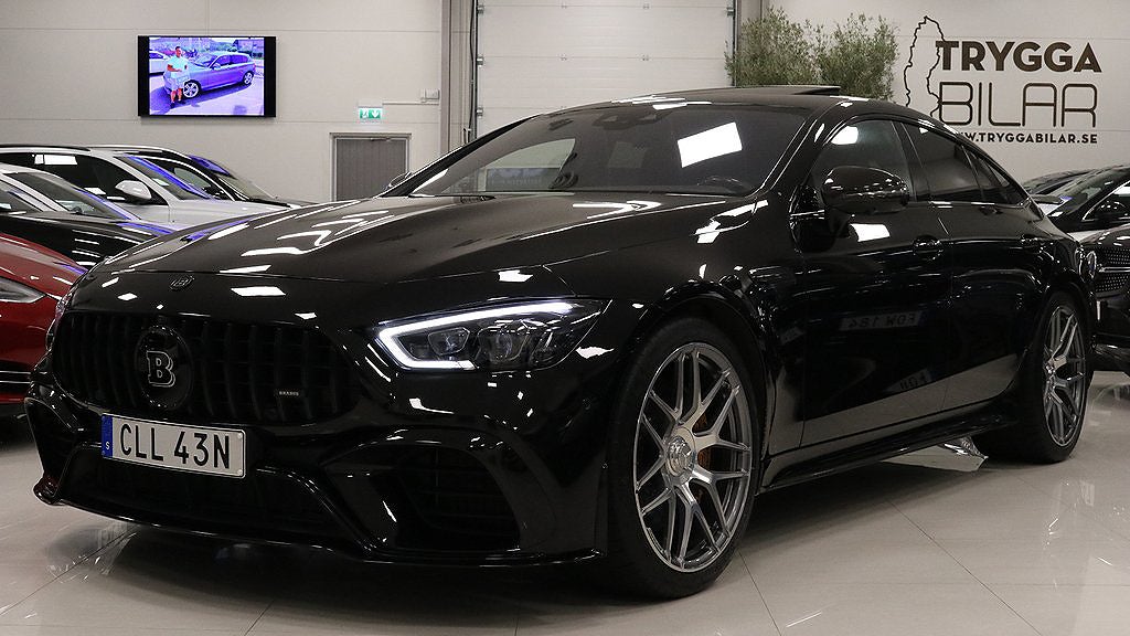 Brabusen har 800 hästkrafter och 1 000 Nm. 