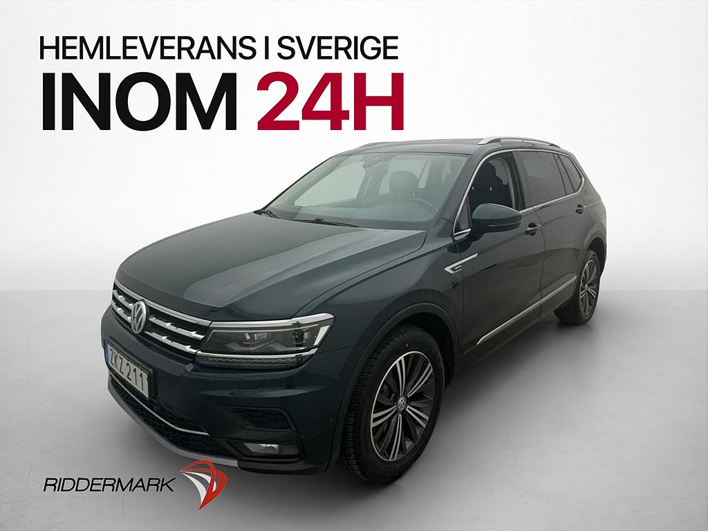 Volkswagen Tiguan Allspace 2.0 TDI 4M 7Sits Drag Kamera Värm