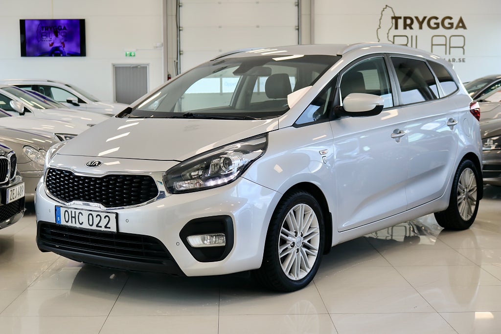 Kia Carens 1.7 VGT DCT Apple/7-sits/B-kam/GPS/Dragkrok/SeUtr