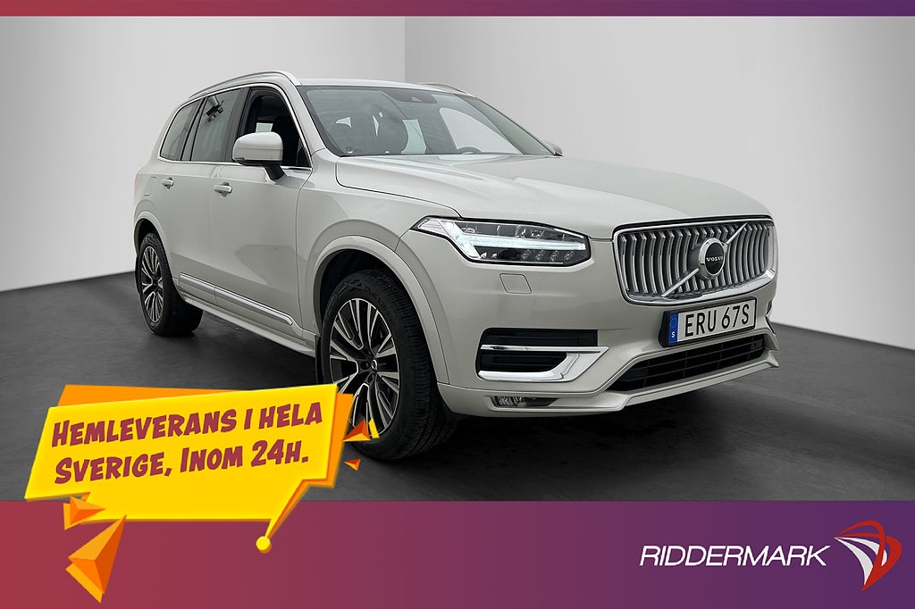 Volvo XC90 B5 AWD 249hk Inscription VOC Värmare Kamera Drag