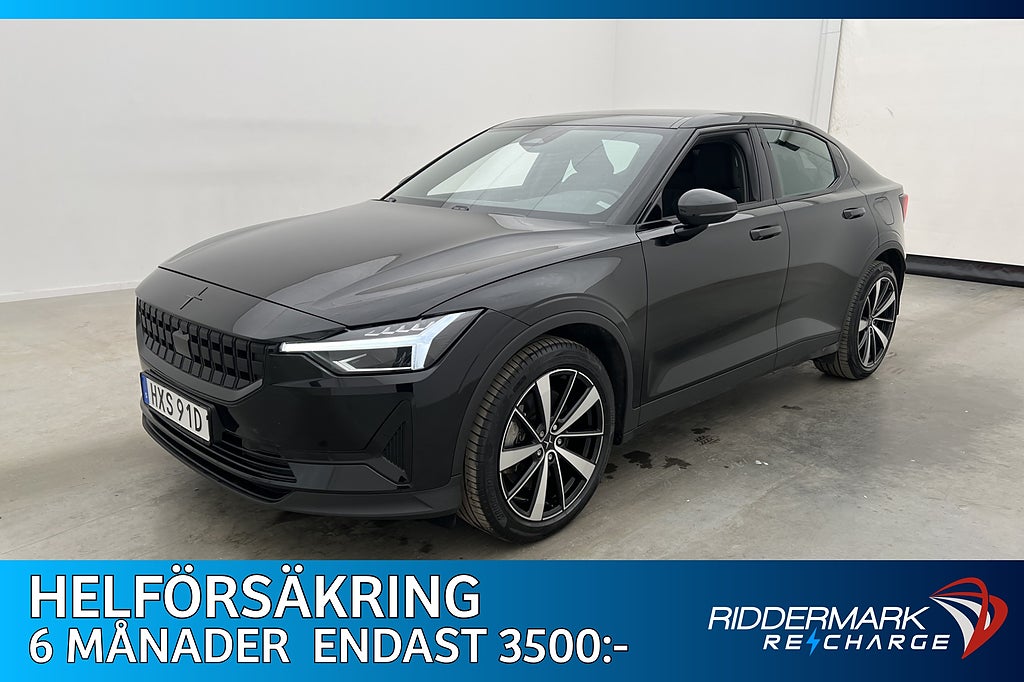 Polestar 2 Long Range Dual Motor Plus Värmare Pano H/K Drag
