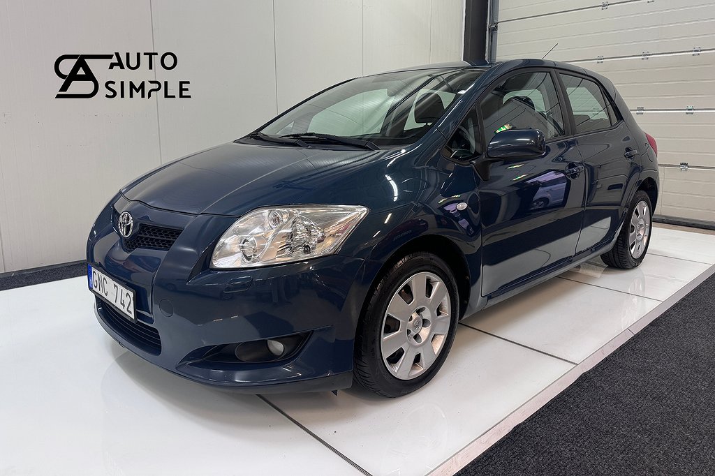 Toyota Auris 1.6 VVT-i Ny Bes Ny Servad Drag Välvårdad 124hk