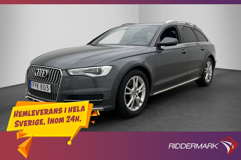 Audi A6 allroad 3.0 TDI Q Sport Edt Luft Pano BOSE Skinn