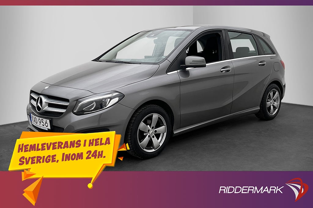 Mercedes-Benz B 180 CDI 109hk Kamera Dragkrok En-Brukare