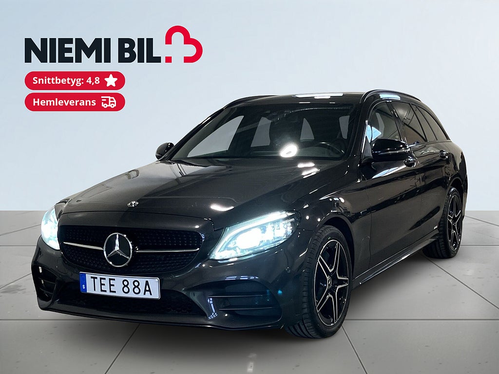 Mercedes-Benz C 300 T de 9G-Tronic AMG Line Drag Kamera Värmare S&V