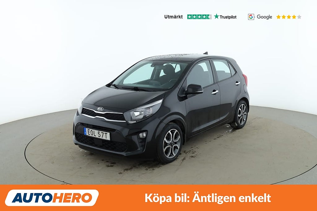 Kia Picanto 1.0 Advance / Lane assist, Rattvärme, CarPlay