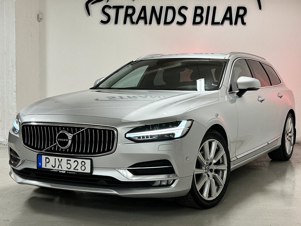 Volvo V90 D4 AWD Inscription Kamera Drag VOC Skinn Carplay