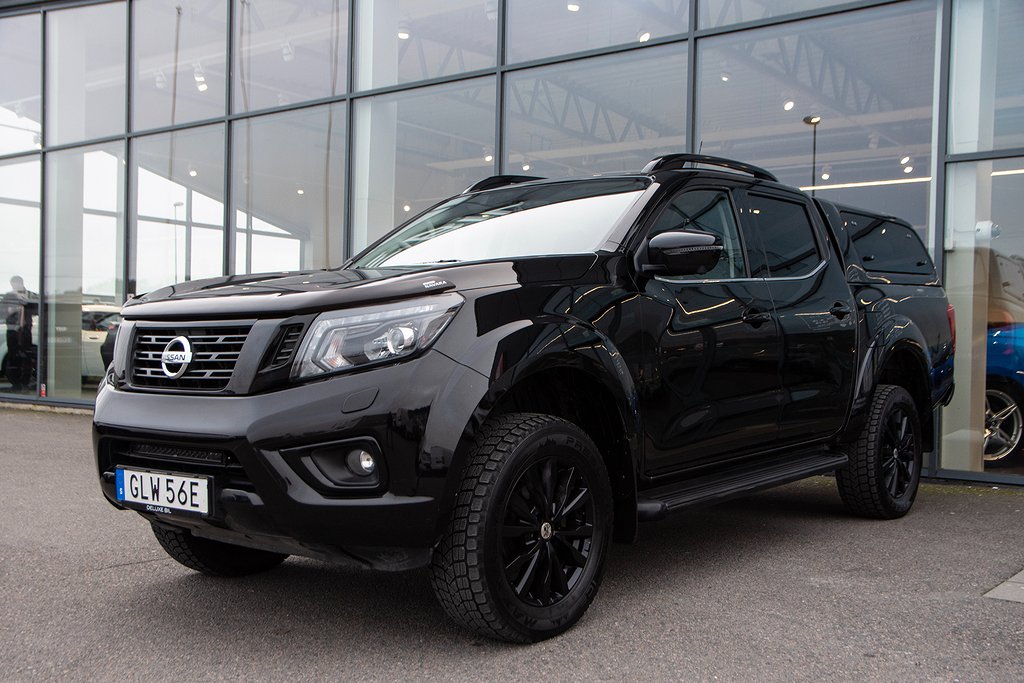 Nissan Navara 2.3 dCi 4WD N-Guard 190 hk Black Kåpa Drag