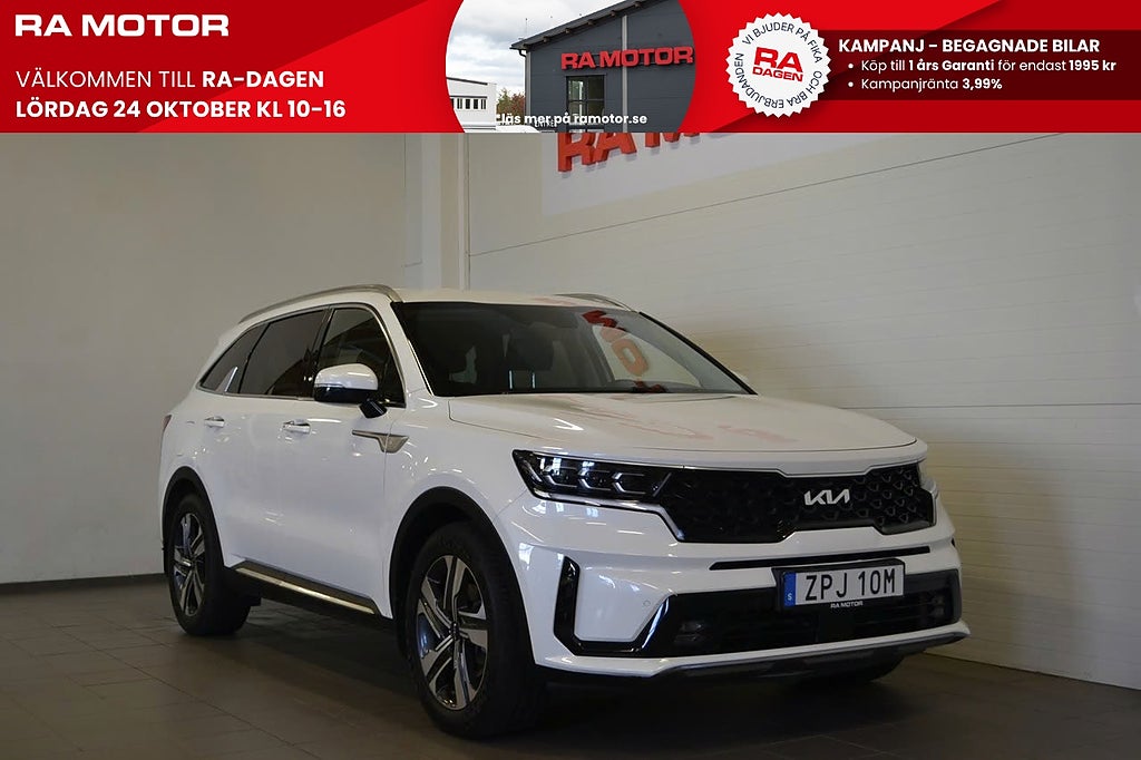 Kia Sorento PHEV 265hk Advance 7-sits Dragkrok Kamera Navi Läder 2022