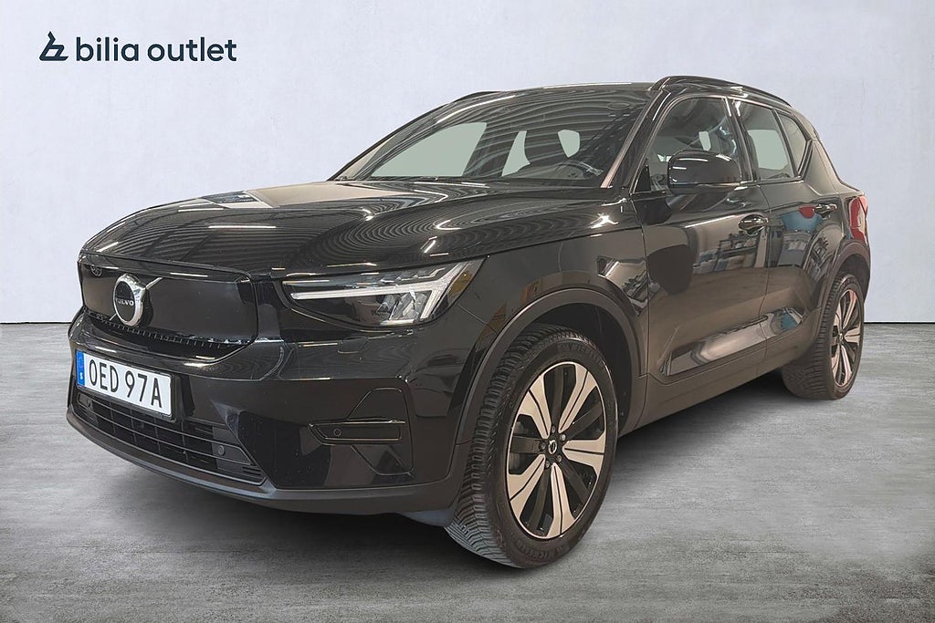 Volvo XC40 Recharge Core B-kamera Navigation VOC Rattvärme MOMS