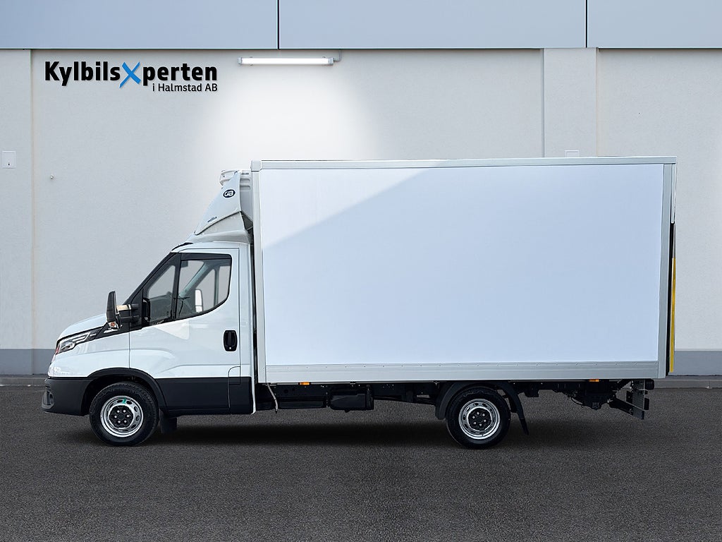 Iveco Daily 35s16 A8 19m3 Kylbil med bakgavelhiss